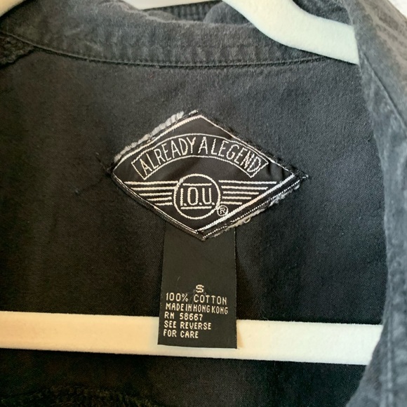 Cropped distressed black western jacket - Picture 5 of 7